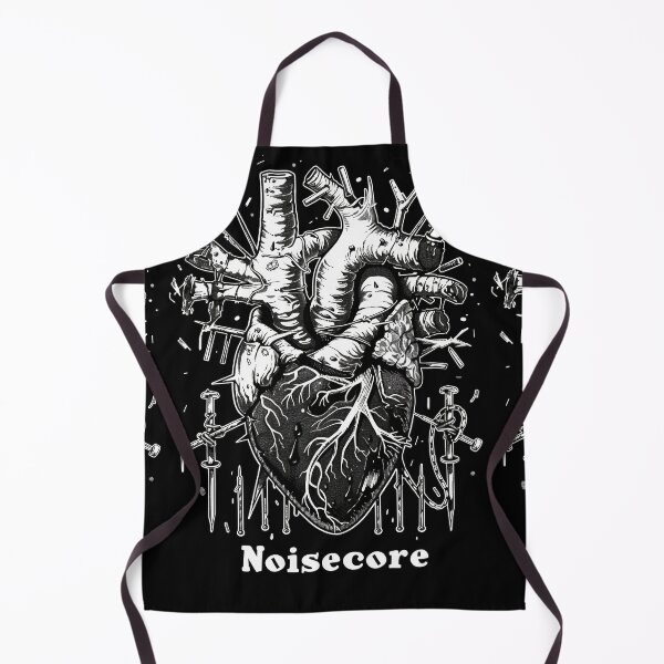 Item preview, Heart with "Noisecore" Text in Graffiti Style designed and sold by Piotrek0001.