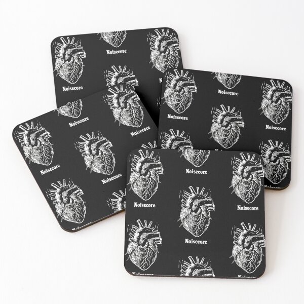 Item preview, Heart with "Noisecore" Text in Graffiti Style designed and sold by Piotrek0001.