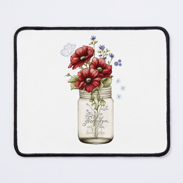 Item preview, A flower bloomed in a vintage jar No.1 designed and sold by Diamondmom2024.