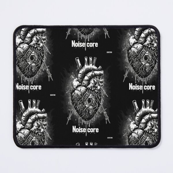 Item preview, Heart with "Noisecore" Text in Graffiti Style designed and sold by Piotrek0001.