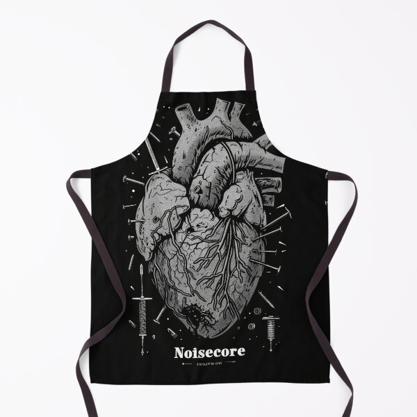 Item preview, Heart with "Noisecore" Text in Graffiti Style designed and sold by Piotrek0001.