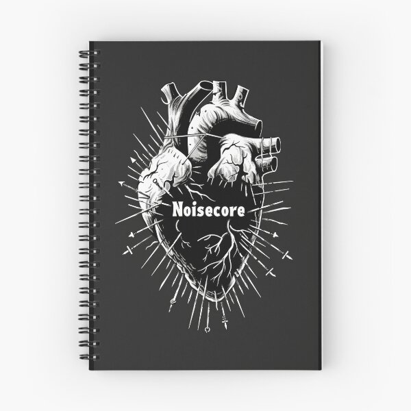 Item preview, Heart with "Noisecore" Text in Graffiti Style designed and sold by Piotrek0001.