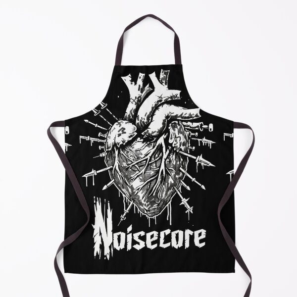 Item preview, Heart with "Noisecore" Text in Graffiti Style designed and sold by Piotrek0001.