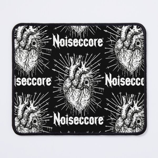Item preview, Heart with "Noisecore" Text in Graffiti Style designed and sold by Piotrek0001.