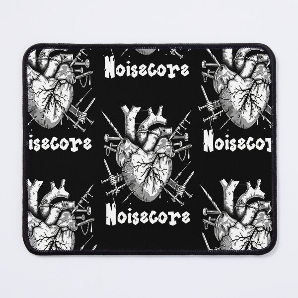 Item preview, Heart with "Noisecore" Text in Graffiti Style designed and sold by Piotrek0001.