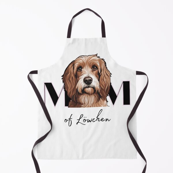 Item preview, Minimalistic aesthetic Mom of silver brown Lowchen Dog designed and sold by GoodyPaws.