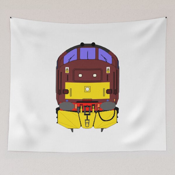 Item preview, West coast class 37 locomotive  designed and sold by TrainFanatic.