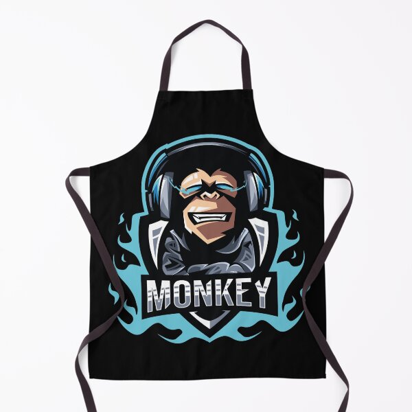 Item preview, Lofing monkey light Blue line fare designed and sold by kiloorartclub.