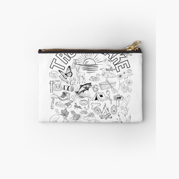Item preview, Trout Lake Hermon, NY 13652 coloring shirt and poster for kids designed and sold by CreativeCurious.