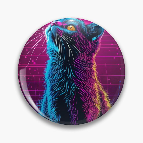 Item preview, Cat, pop art designed and sold by bluetemple.