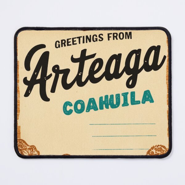 Item preview, Arteaga Coahuila Mexico Magic Town Postcard Vintage Travel designed and sold by TravelPostcardGems.