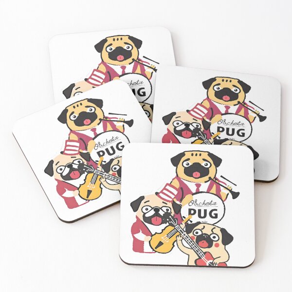 Item preview, orchestra pug designed and sold by aliraweb.