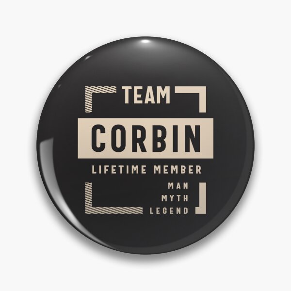 Item preview, Team Corbin Lifetime Member Personalized Name Corbin designed and sold by cidolopez.