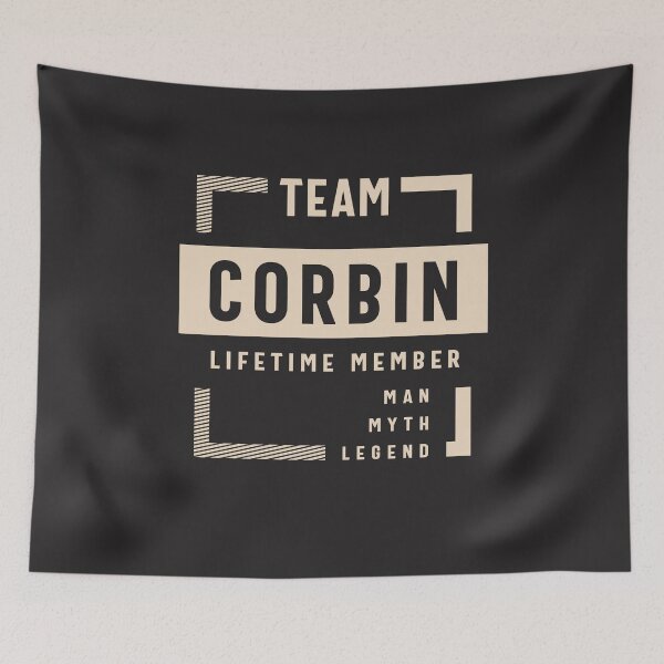 Item preview, Team Corbin Lifetime Member Personalized Name Corbin designed and sold by cidolopez.