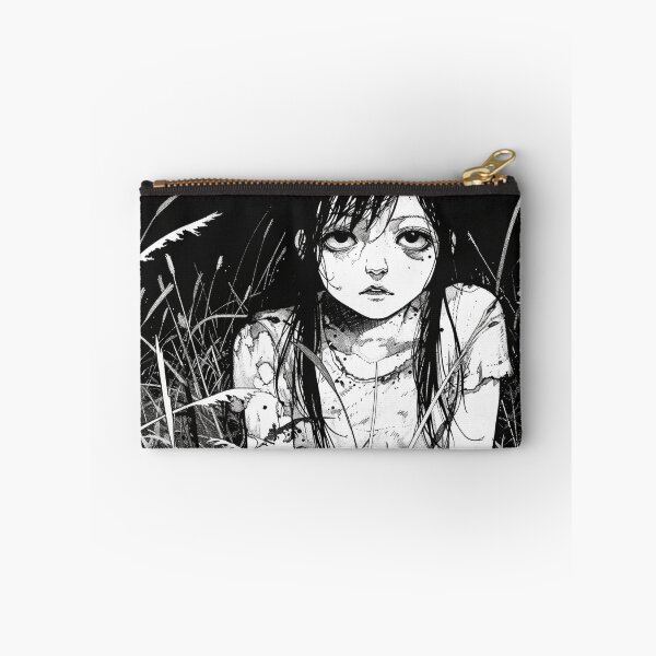 Item preview, The Price of Vengeance – black and white horror manga anime girl designed and sold by ForsakenFrames.