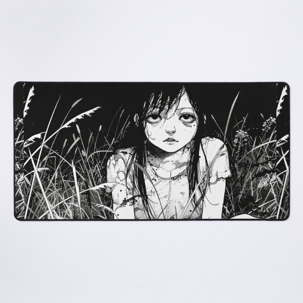Item preview, The Price of Vengeance – black and white horror manga anime girl designed and sold by ForsakenFrames.