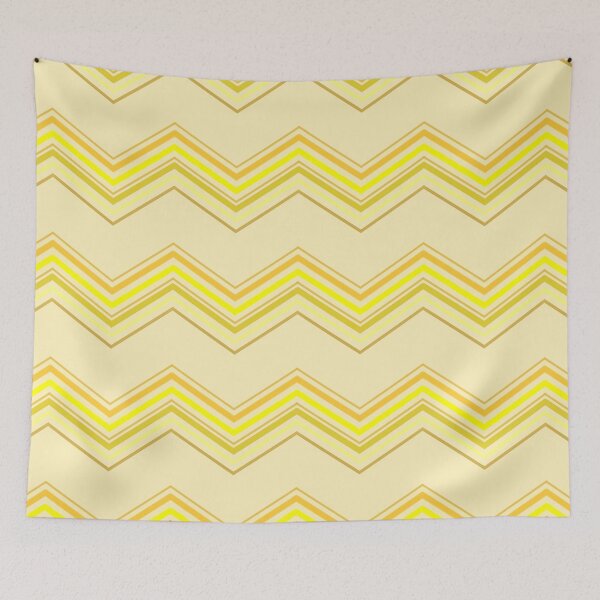 Item preview, Yellow Chevron Pattern on Butter Yellow  designed and sold by JaygiesDesign.