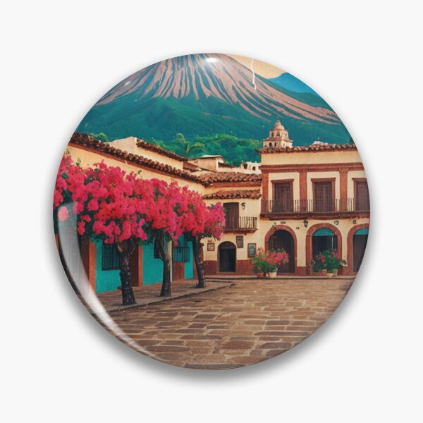 Item preview, Atlixco Puebla Mexico Magic Town Postcard Vintage Travel designed and sold by TravelPostcardGems.