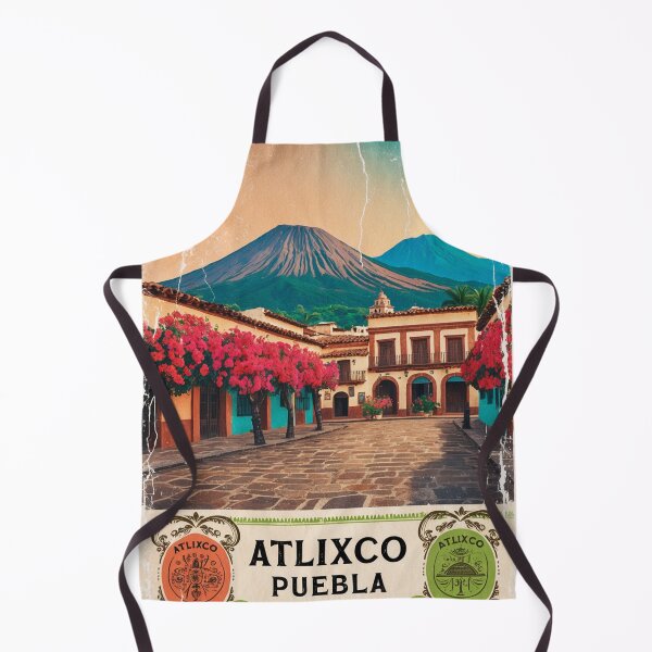 Item preview, Atlixco Puebla Mexico Magic Town Postcard Vintage Travel designed and sold by TravelPostcardGems.