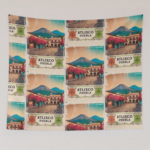Item preview, Atlixco Puebla Mexico Magic Town Postcard Vintage Travel designed and sold by TravelPostcardGems.