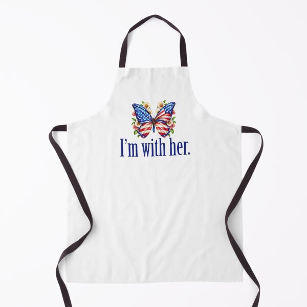 Item preview, I'm With Her Kamala Harris Butterfly designed and sold by Epic Love Designs.