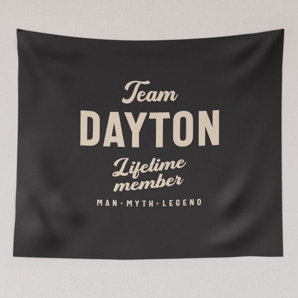 Item preview, Team Dayton Lifetime Member Personalized Name Dayton designed and sold by cidolopez.