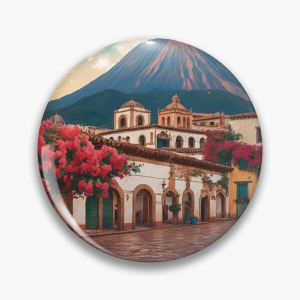 Item preview, Atlixco Puebla Mexico Magic Town Postcard Vintage Travel designed and sold by TravelPostcardGems.