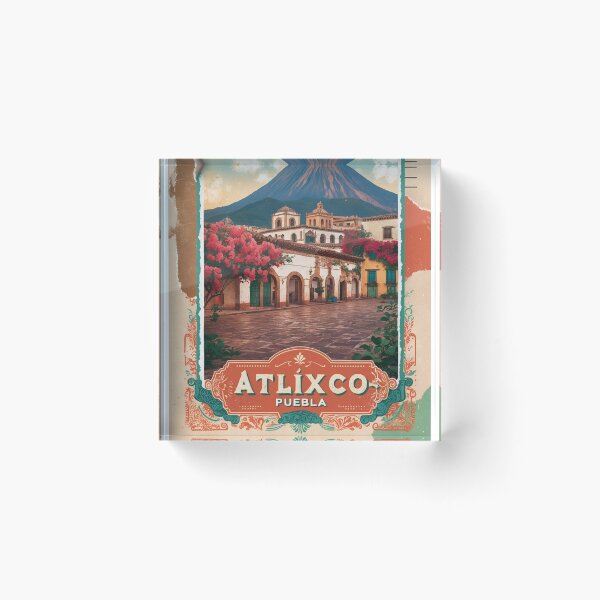 Item preview, Atlixco Puebla Mexico Magic Town Postcard Vintage Travel designed and sold by TravelPostcardGems.