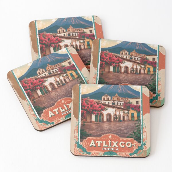 Item preview, Atlixco Puebla Mexico Magic Town Postcard Vintage Travel designed and sold by TravelPostcardGems.