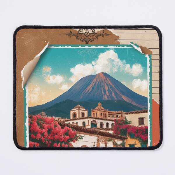 Item preview, Atlixco Puebla Mexico Magic Town Postcard Vintage Travel designed and sold by TravelPostcardGems.