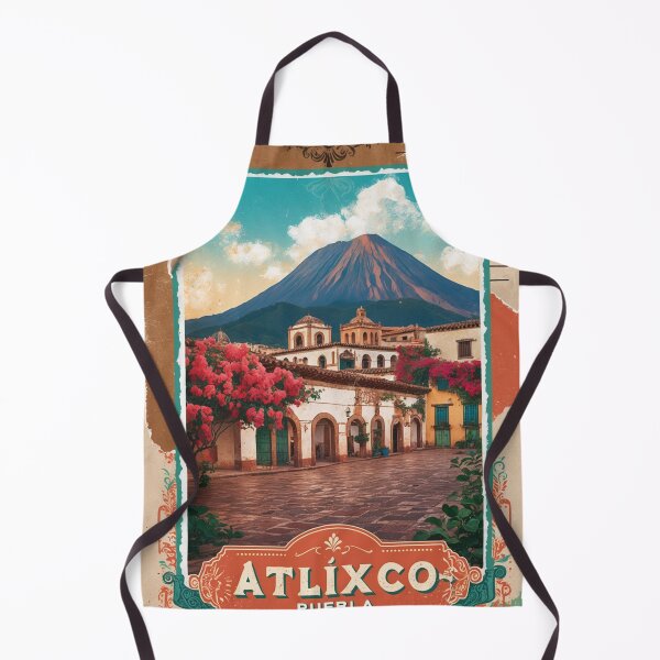 Item preview, Atlixco Puebla Mexico Magic Town Postcard Vintage Travel designed and sold by TravelPostcardGems.