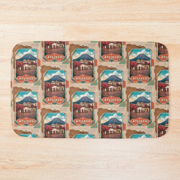Item preview, Atlixco Puebla Mexico Magic Town Postcard Vintage Travel designed and sold by TravelPostcardGems.