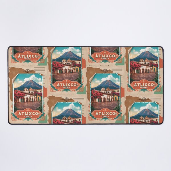 Item preview, Atlixco Puebla Mexico Magic Town Postcard Vintage Travel designed and sold by TravelPostcardGems.