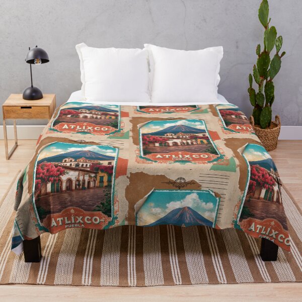 Item preview, Atlixco Puebla Mexico Magic Town Postcard Vintage Travel designed and sold by TravelPostcardGems.