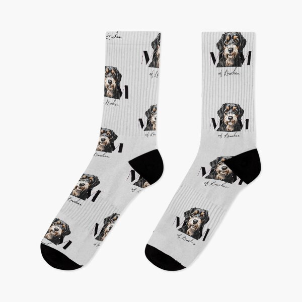Item preview,  Minimalistic aesthetic Mom of black and tan Lowchen Dog  designed and sold by GoodyPaws.