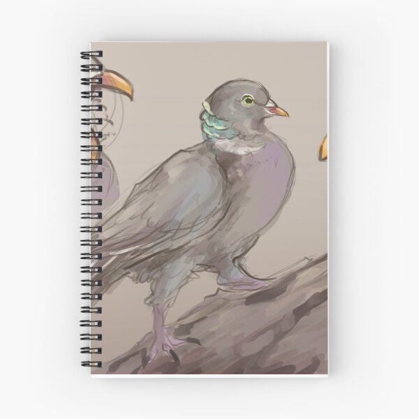 Item preview, Wood Pigeon Sketchpage designed and sold by Hollyvardia.