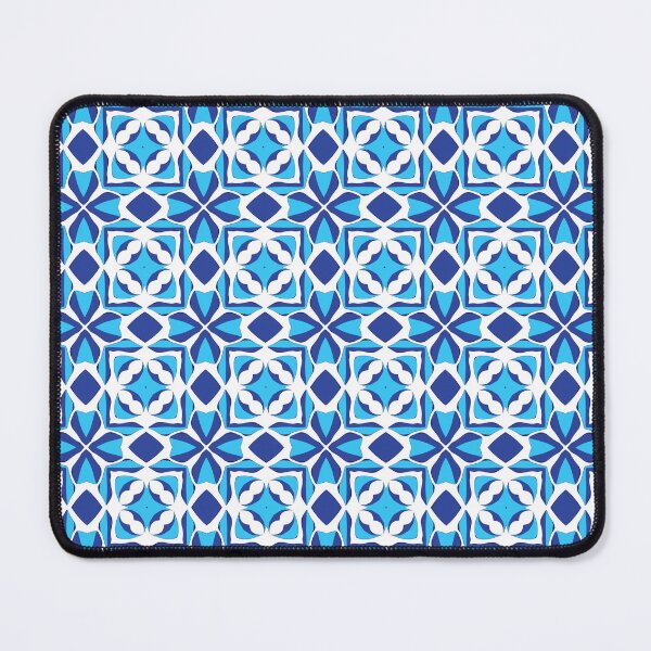 Item preview, Electric blue lilac geometric pattern 5 designed and sold by AneissPiaf.