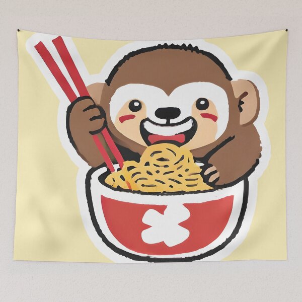 Item preview, dining sloth designed and sold by aliraweb.
