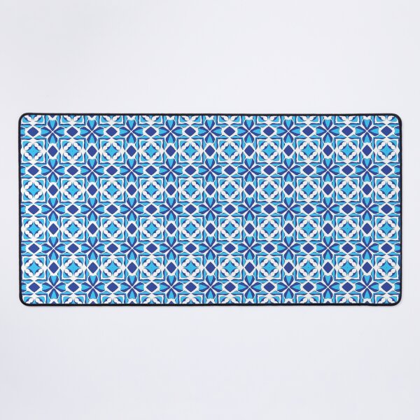 Item preview, Electric blue lilac geometric pattern 5 designed and sold by AneissPiaf.