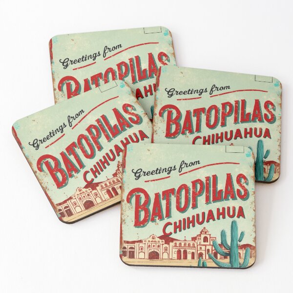 Item preview, Batopilas Chihuahua Mexico Magic Town Postcard Vintage Travel designed and sold by TravelPostcardGems.