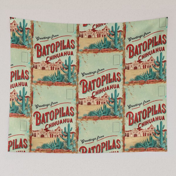 Item preview, Batopilas Chihuahua Mexico Magic Town Postcard Vintage Travel designed and sold by TravelPostcardGems.