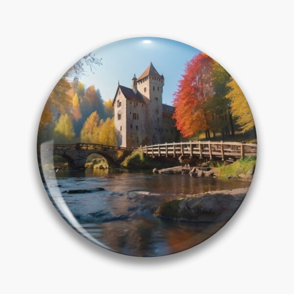 Item preview, Riverside Autumn Keep designed and sold by BlareBlare.