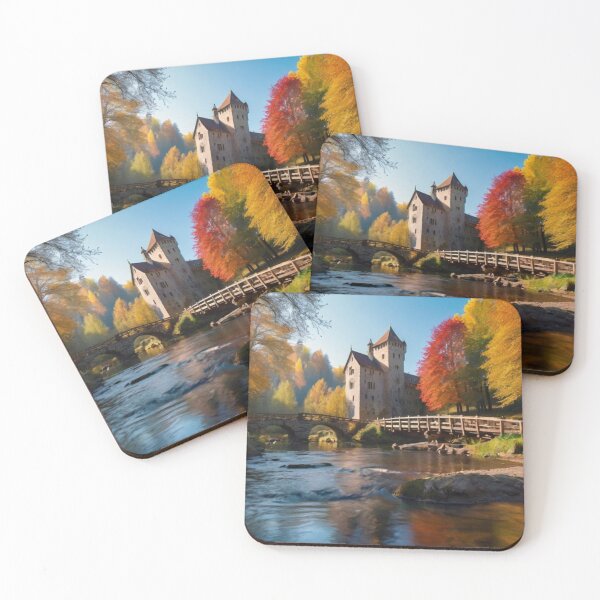 Item preview, Riverside Autumn Keep designed and sold by BlareBlare.