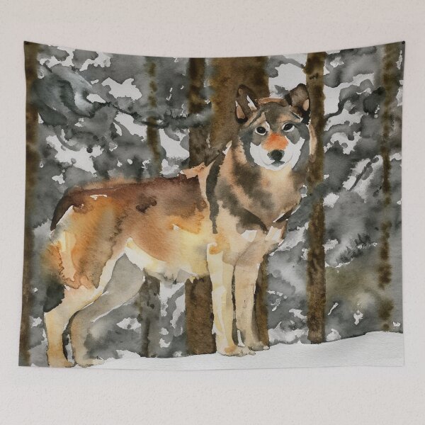 Artikelvorschau, Wilder Wolf entworfen und verkauft von LeonArtworks.