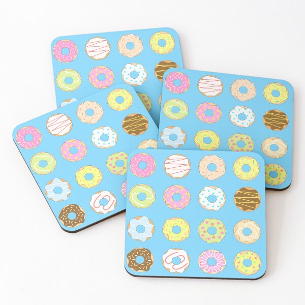 Item preview, Ring Doughnut Pattern (Blue Version) designed and sold by Adam Regester.