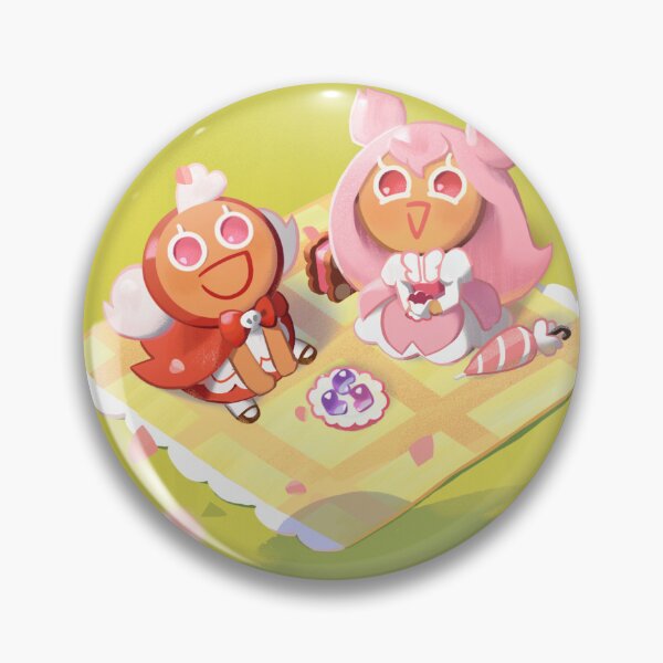 Item preview, Cherry Blossom Cookie and Cherry Cookie Cookie Run Kingdom Sticker designed and sold by Dinosaur Bee.