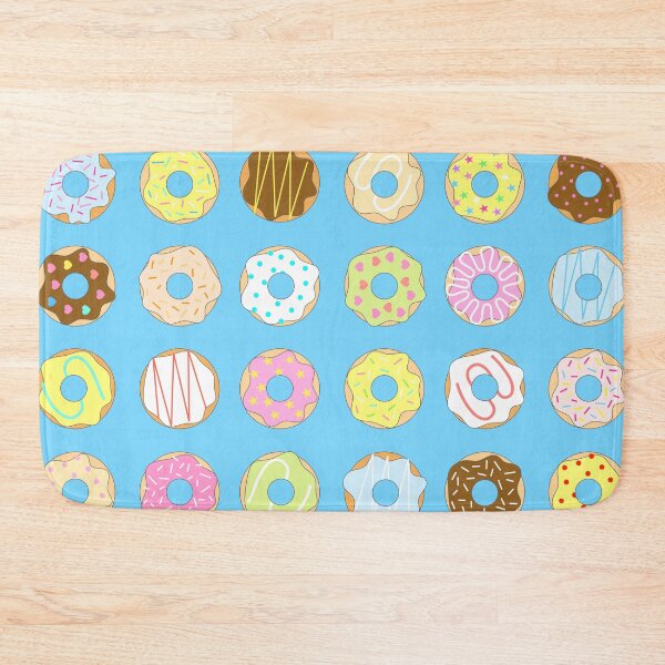 Item preview, Ring Doughnut Pattern (Blue Version) designed and sold by Adam Regester.