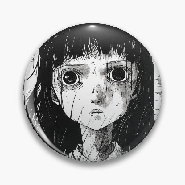 Item preview, the path of vengeance – black and white horror manga anime girl designed and sold by ForsakenFrames.
