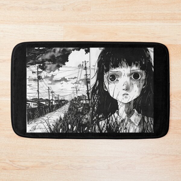 Item preview, the path of vengeance – black and white horror manga anime girl designed and sold by ForsakenFrames.