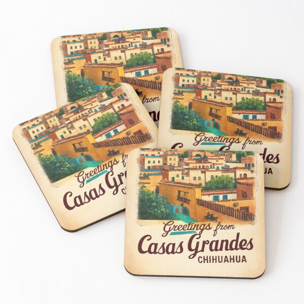 Item preview, Casas Grandes Chihuahua Mexico Magic Town Postcard Vintage Travel designed and sold by TravelPostcardGems.